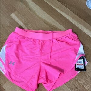 Under Armour women’s hot pink size extra small shorts